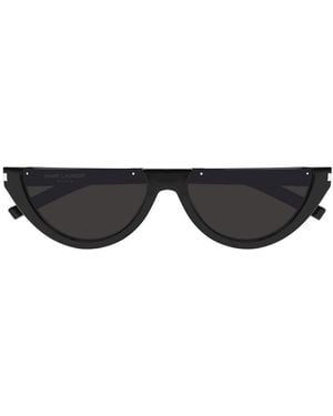 Saint Laurent Frame And Lens Sunglasses - Black