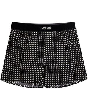 Tom Ford Underwear Seta Elastane - Black