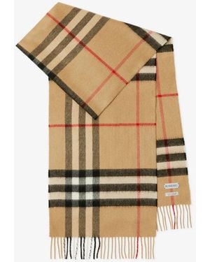 Burberry Burberry Burb H26 Scarf — Camel - Natural