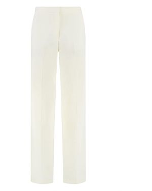 Pinko Jacopone Wide Leg Trousers - White