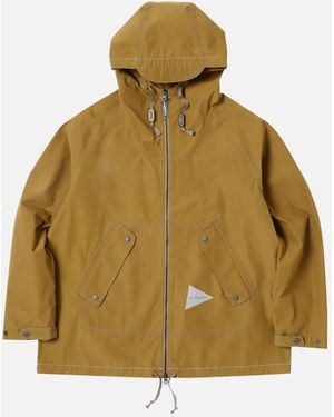 and wander 53 Tough Aramid Hoodie - Natural