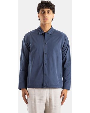 Sease Technical Zip Jacket Short - Blue