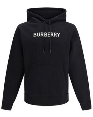 Burberry Cotton Sweatshirt Clothing - Black