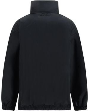 Max Mara Reversible Padded Bomber Jacket Radzmir Outer: Polyester Puffer - Blue