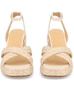 Castañer Castañer Polypropylene Raffia Sandal - Natural