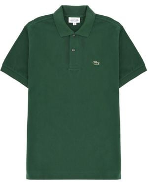 Lacoste Polo With Logo - Green