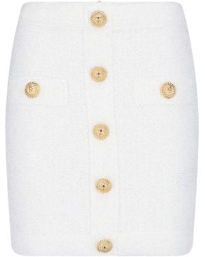 Balmain Short Skirts - White