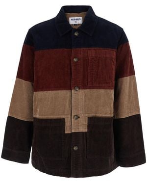 Sebago Jacket Dorrport Tech Fabric Coat - Multicolour