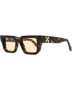 Off-White c/o Virgil Abloh Geometric Silverstone Sunglasses Oeri146 6062 52Mm Plastic (Acetate) - Black