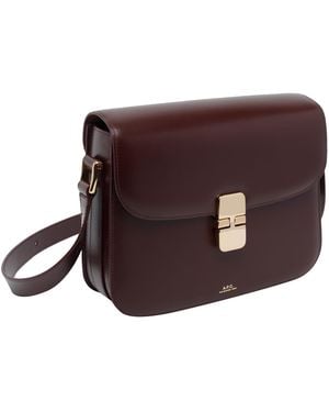 A.P.C. Bags Calf Leather - Brown