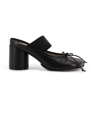 MM6 by Maison Martin Margiela Numeric Anatomic Leather Mule - White