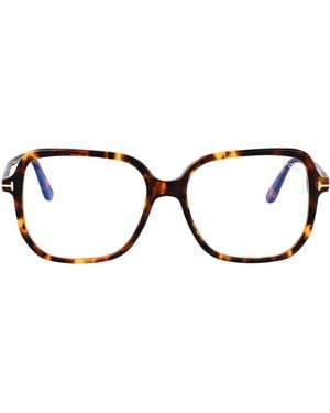 Tom Ford Acetate Optical Glasses - Brown