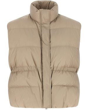 Brunello Cucinelli Polyester Sleeveless Jacket Clothing - Natural