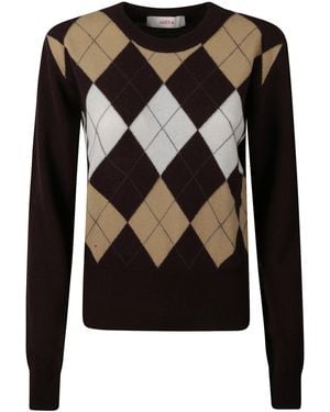 Jucca Sweater With Ballantyne Pattern - Black