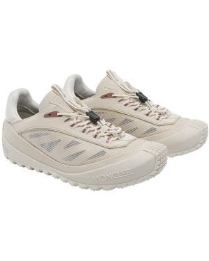 Moncler Sneakers Fabric And Rubber/Rubber Sole - Gray