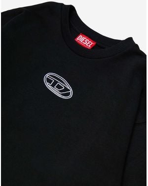 DIESEL Sweatshirt Cotton Hoods & Sweatshirts - Black