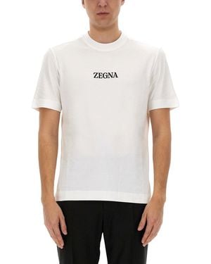 ZEGNA Jersey T-Shirt - White