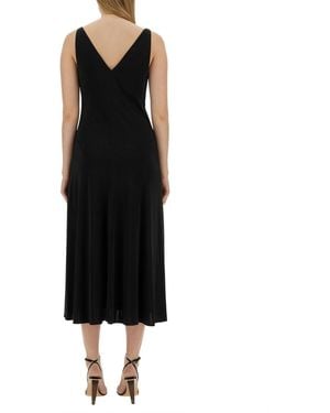 Lanvin Midi Dress Viscose - Black