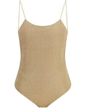 Oséree Lumiere Maillot Swimsuit Swimwear - Natural