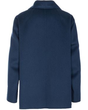Max Mara Jackets Virgin Wool - Blue