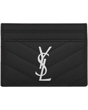 Saint Laurent Wallets - Black
