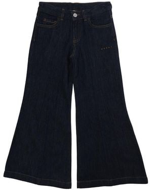 Marni Pants 5 Pockets Cotton Pants - Blue