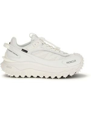 Moncler Polyamide Athletic Trainers - White