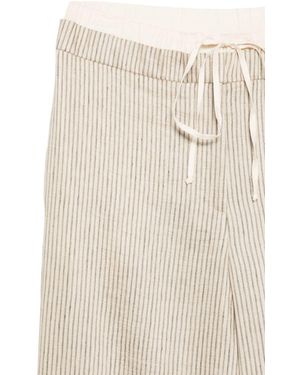 Alysi Trousers Crema - Natural