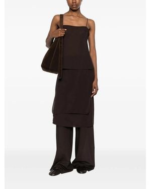Viktoria Chan Shift Dress Outer: Polyester Blouses - Black