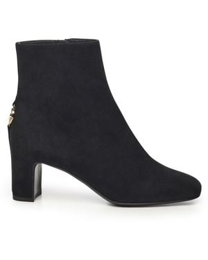 Dolce & Gabbana Suede Ankle Boot - Black