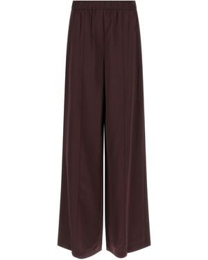 Tory Burch Shiny Trousers - Purple