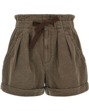 Isabel Marant Nirma Bermuda Shorts - Green