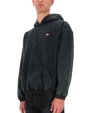 DIESEL S-Kai Sweatshirt Cotton Sweaters - Blue