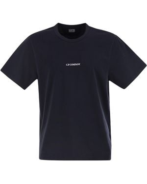 C.P. Company Cotton Jersey T-Shirt - Blue