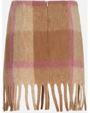 MC2 Saint Barth Girl Skirt With Fringes - White