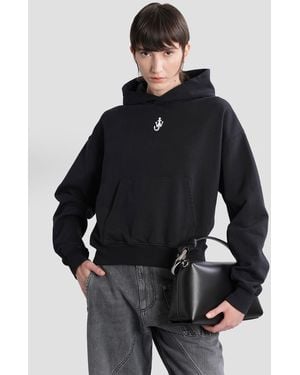 パーカー・フーディ J W ANDERSON MelangA ivory stretch cotton sweatshirt J W ANDERSON MelangA ivory stretch cotton sweatshirt (J W