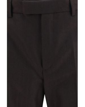 Dries Van Noten Wool Suit Chevron (Ovis Aries) Suits - Black