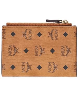 MCM Wallets Polyurethane - White