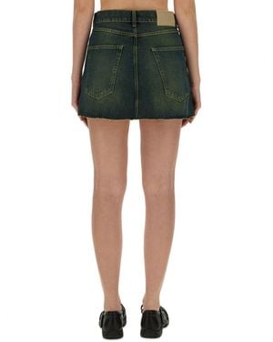 Our Legacy Malibu Cover Skirt Cotton - Green