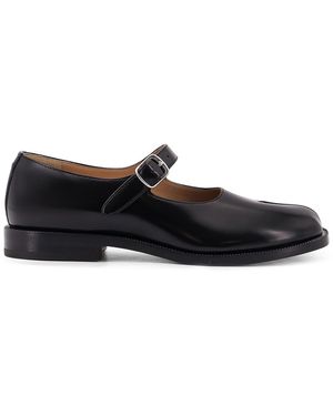 Maison Margiela Flat Shoes Pelle - Black