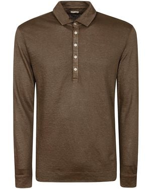 Massimo Alba Raya Polo - Brown