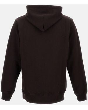 Drole de Monsieur Slogan Hoodie - Black