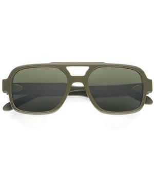 Emmanuelle Khanh Hero Bio-Naylon Sunglasses - Green