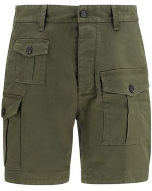 DSquared² Sexy Cargo Short - Green