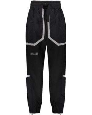 ISO.POETISM Technical-Nylon Trousers - Black