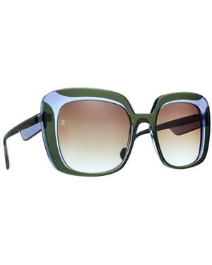 Caroline Abram Ocilia Acetato Sunglasses - Blue