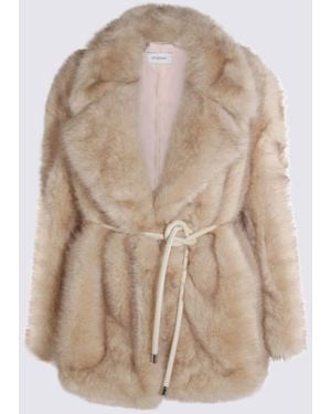Sportmax Rosaria Coat - Natural