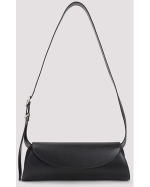 Jil Sander Sm Cannolo Handbag - Black