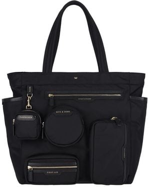 Anya Hindmarch Working From Home Tote Bag - Black