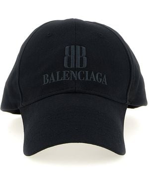 Balenciaga Logo Baseball Hat - Blue